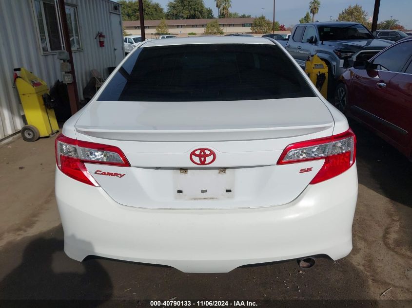 2014 Toyota Camry Se VIN: 4T1BF1FK8EU354561 Lot: 40790133