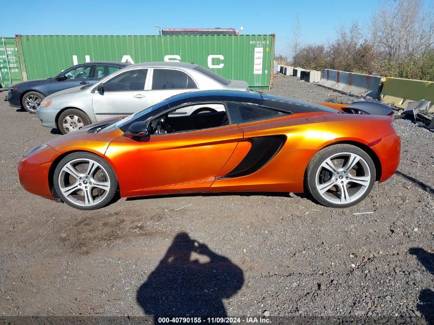 2012 Mclaren Mp4-12C VIN: SBM11AAA0CW001253 Lot: 40790155