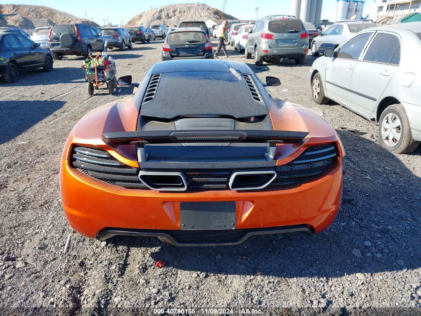 2012 Mclaren Mp4-12C VIN: SBM11AAA0CW001253 Lot: 40790155