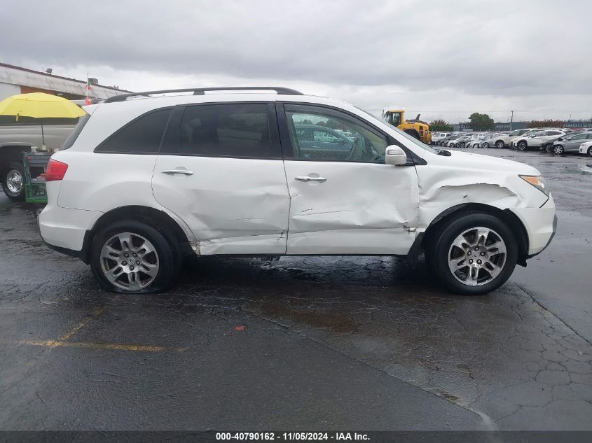 2009 Acura Mdx Technology Package VIN: 2HNYD28429H532699 Lot: 40790162