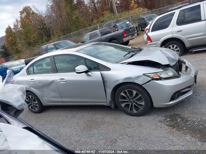 2013 Honda Civic Ex-L VIN: 19XFB2F95DE066708 Lot: 40790167