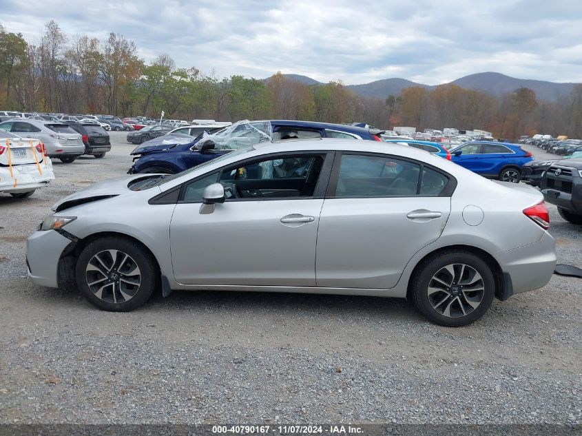 2013 Honda Civic Ex-L VIN: 19XFB2F95DE066708 Lot: 40790167