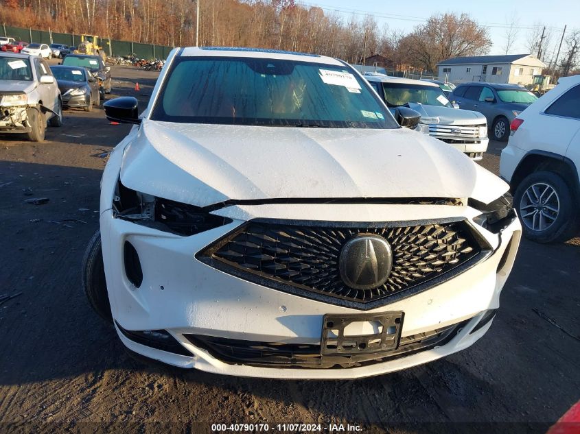 2022 Acura Mdx A-Spec Package VIN: 5J8YE1H05NL027961 Lot: 40790170