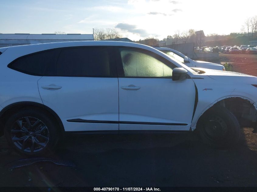 2022 Acura Mdx A-Spec Package VIN: 5J8YE1H05NL027961 Lot: 40790170