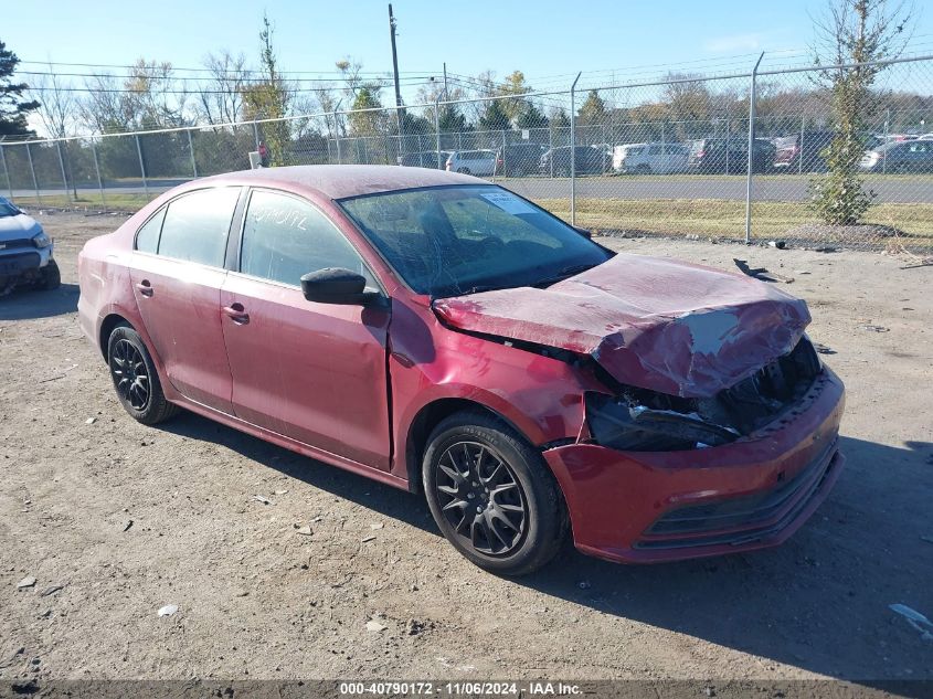 2016 Volkswagen Jetta 1.4T S VIN: 3VW267AJ8GM416101 Lot: 40790172