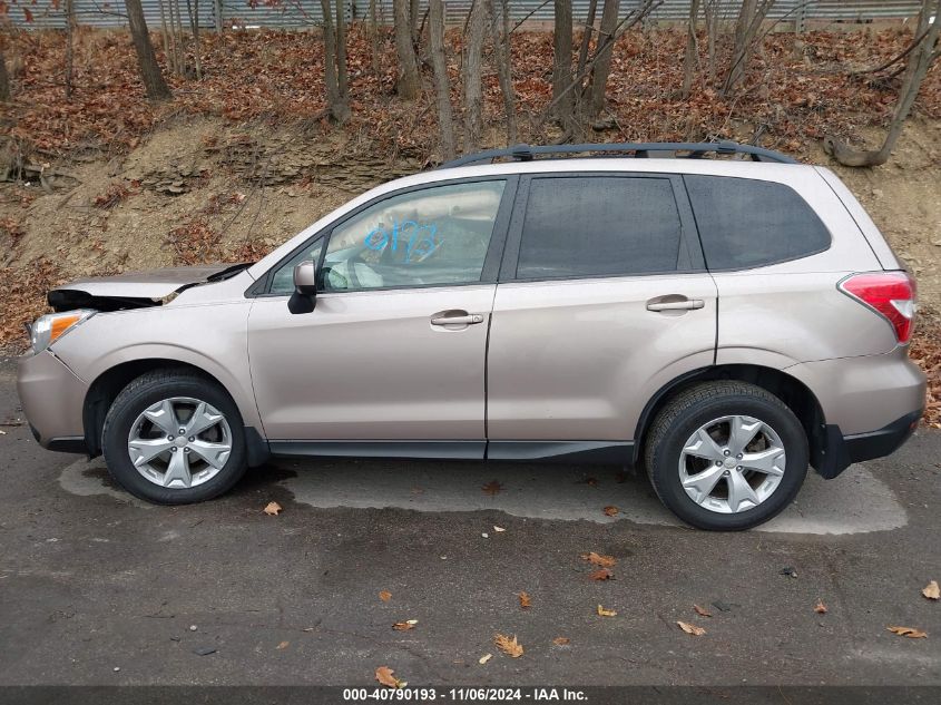 2015 Subaru Forester 2.5I Premium VIN: JF2SJADC7FH482820 Lot: 40790193