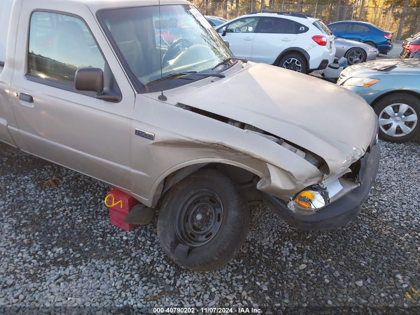 1998 Mazda B2500 Se/Sx VIN: 4F4YR12C1WTM34836 Lot: 40790202