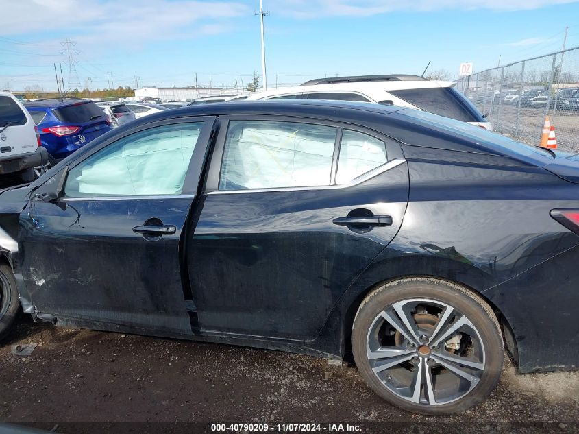 2023 Nissan Sentra Sr Xtronic Cvt VIN: 3N1AB8DV5PY269276 Lot: 40790209