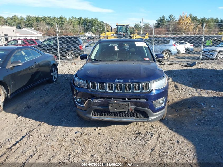 2020 Jeep Compass Limited 4X4 VIN: 3C4NJDCB4LT234222 Lot: 40790223