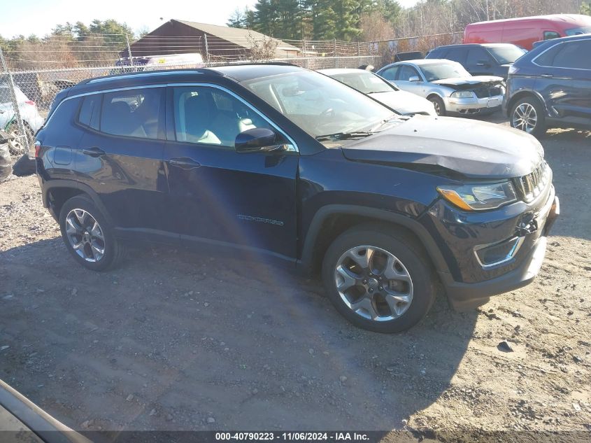 2020 Jeep Compass Limited 4X4 VIN: 3C4NJDCB4LT234222 Lot: 40790223