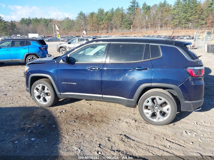 2020 Jeep Compass Limited 4X4 VIN: 3C4NJDCB4LT234222 Lot: 40790223