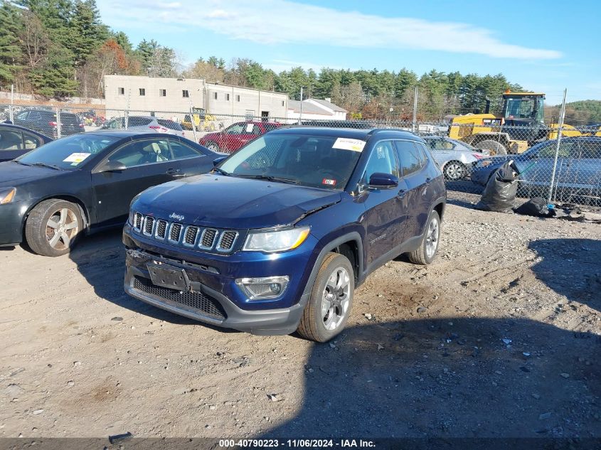 2020 Jeep Compass Limited 4X4 VIN: 3C4NJDCB4LT234222 Lot: 40790223