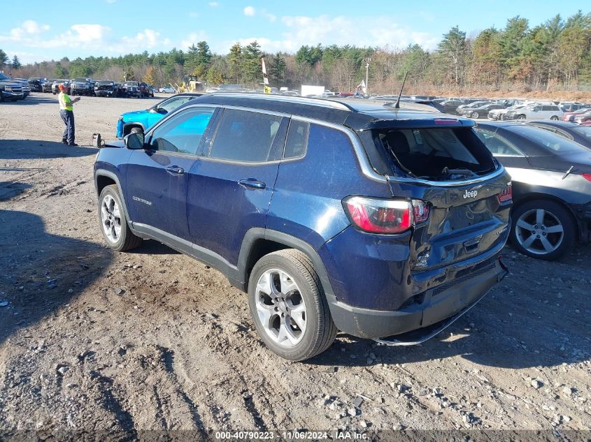 2020 Jeep Compass Limited 4X4 VIN: 3C4NJDCB4LT234222 Lot: 40790223