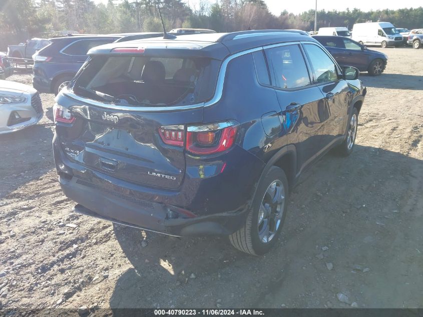 2020 Jeep Compass Limited 4X4 VIN: 3C4NJDCB4LT234222 Lot: 40790223