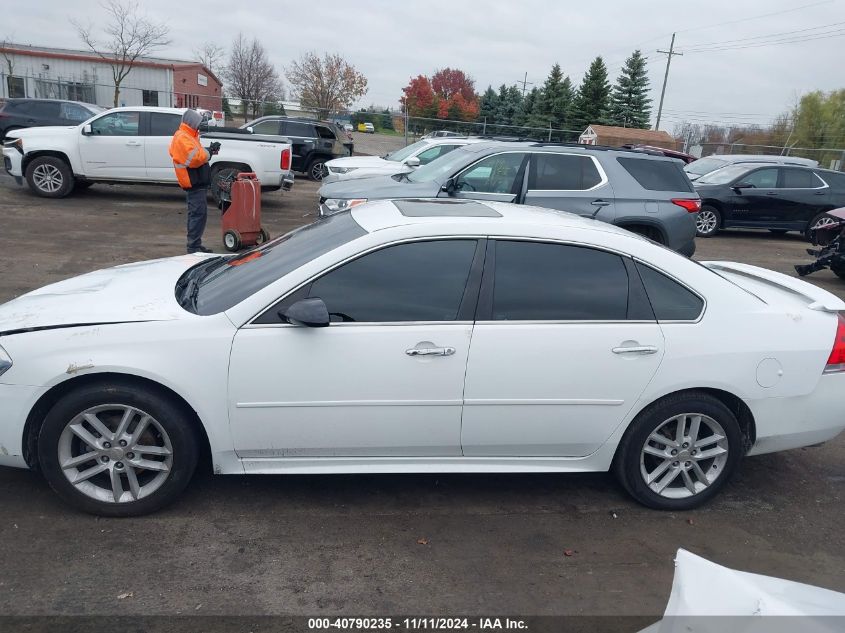 2013 Chevrolet Impala Ltz VIN: 2G1WC5E34D1193600 Lot: 40790235