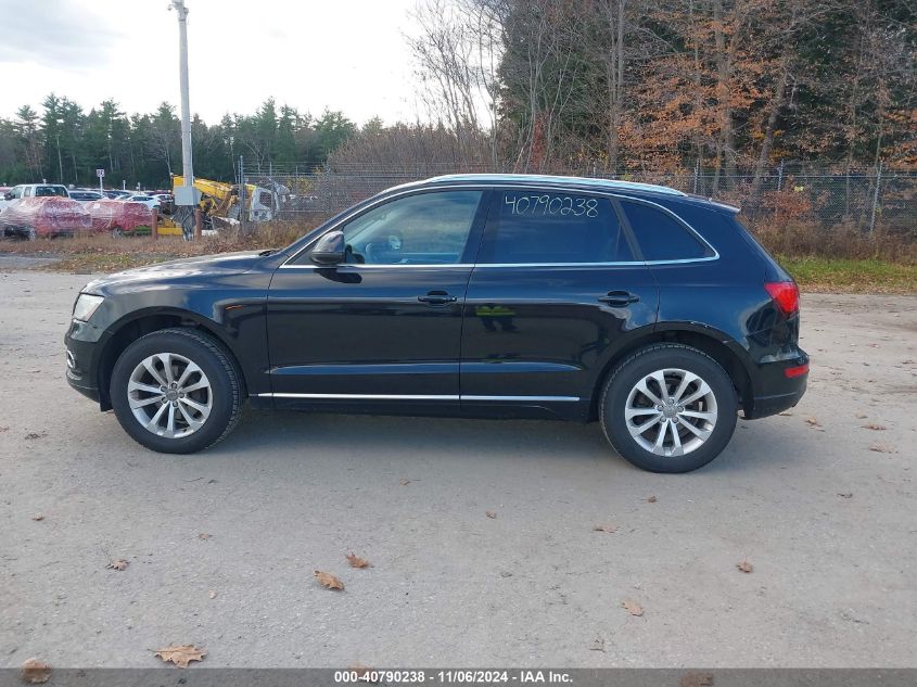 2014 Audi Q5 2.0T Premium VIN: WA1CFAFP3EA005209 Lot: 40790238