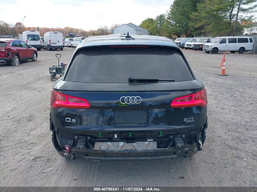 2018 Audi Q5 2.0T Premium/2.0T Tech Premium VIN: WA1BNAFY9J2192242 Lot: 40790241