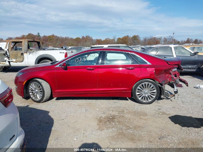 2013 Lincoln Mkz VIN: 3LN6L2GK5DR817339 Lot: 40790244