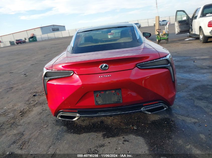 2018 Lexus Lc 500 VIN: JTHHP5AY5JA000991 Lot: 40790256