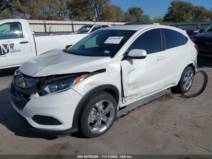 2022 Honda Hr-V 2Wd Lx VIN: 3CZRU5H34NM710315 Lot: 40790258