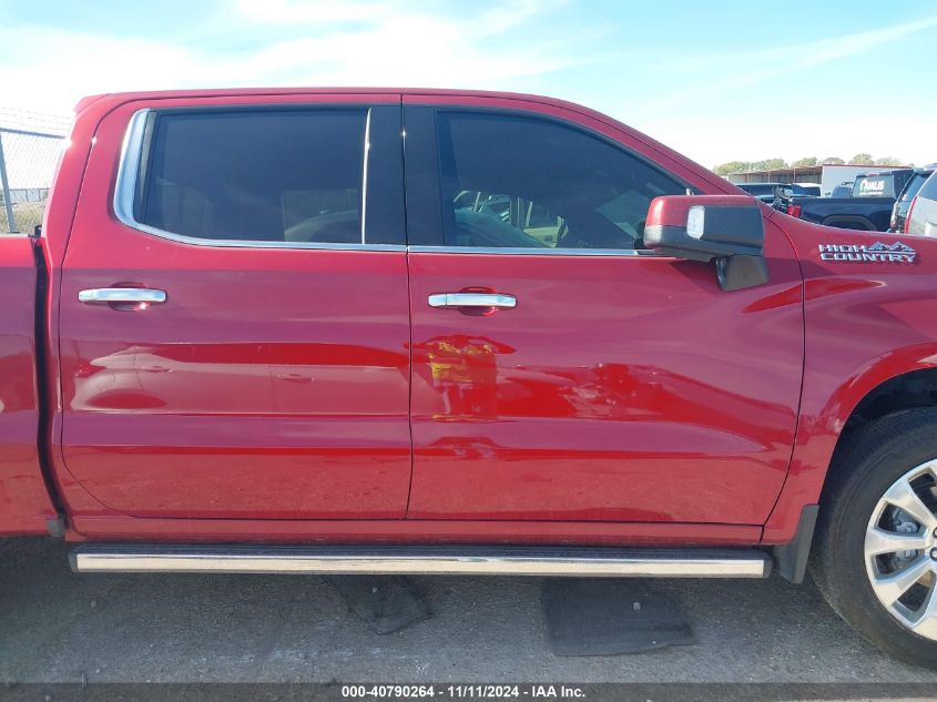 2021 Chevrolet Silverado 1500 4Wd Short Bed High Country VIN: 3GCUYHEL2MG148213 Lot: 40790264