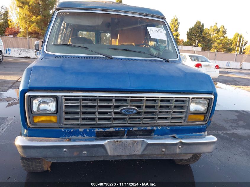 1986 Ford Econoline E150 Van VIN: 1FDDE14N9GHC44008 Lot: 40790273