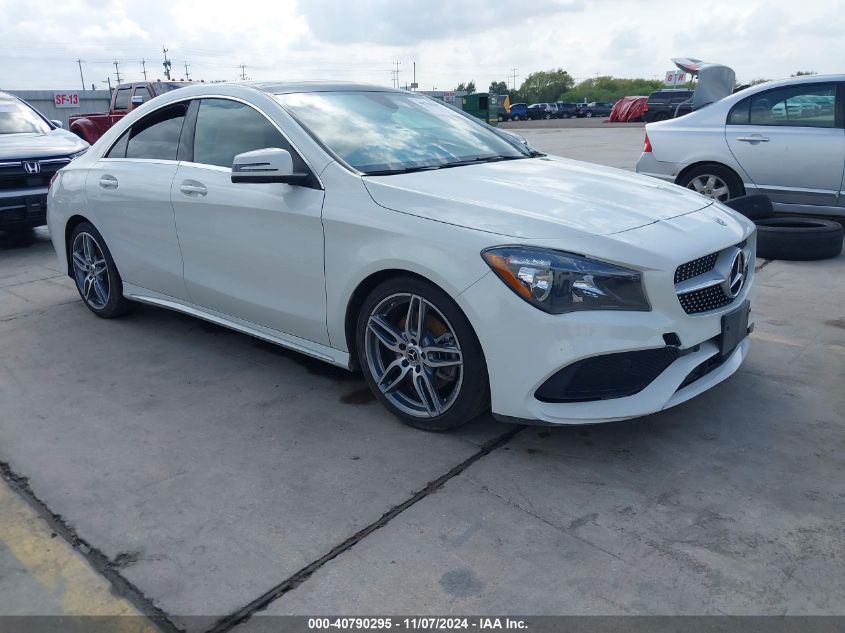 VIN WDDSJ4EB5JN575115 2018 Mercedes-Benz CLA 250 no.1