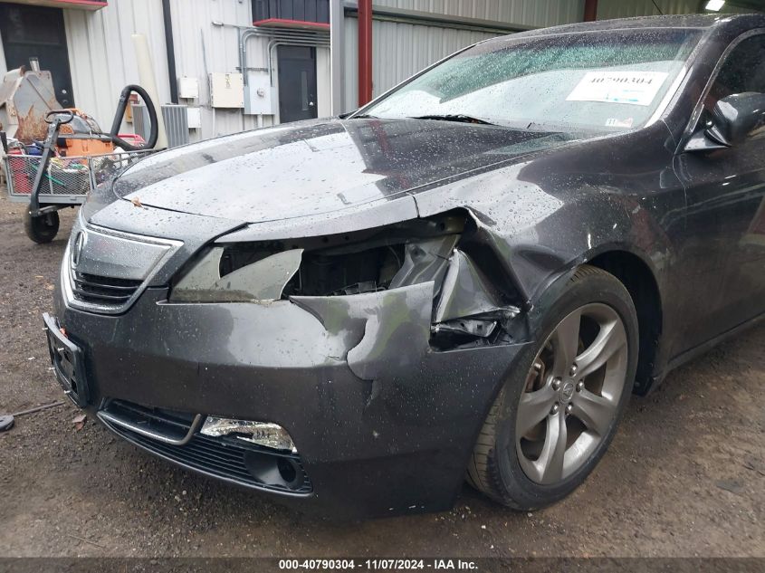 2012 Acura Tl Advance Auto VIN: 19UUA8F78CA034642 Lot: 40790304