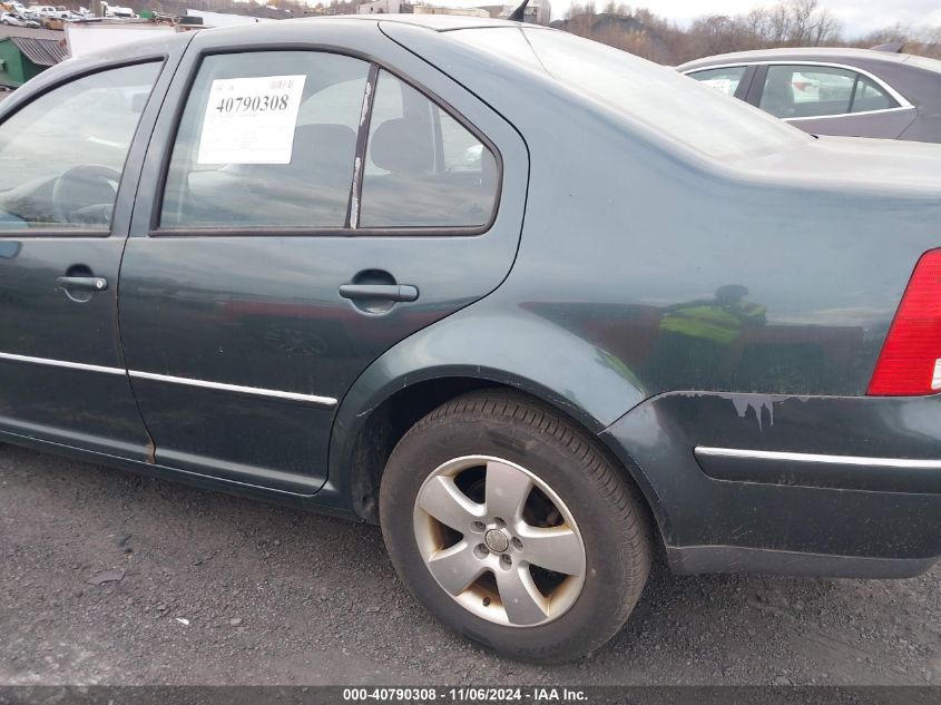 2004 Volkswagen Jetta Gls 2.0L VIN: 3VWSK69M44M097859 Lot: 40790308