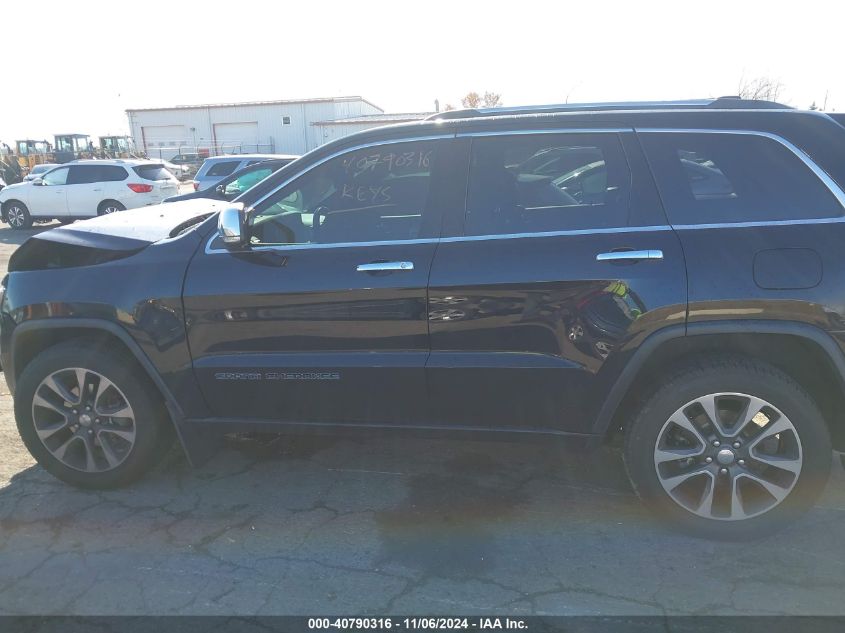 2018 Jeep Grand Cherokee Limited VIN: 1C4RJFBG0JC261355 Lot: 40790316