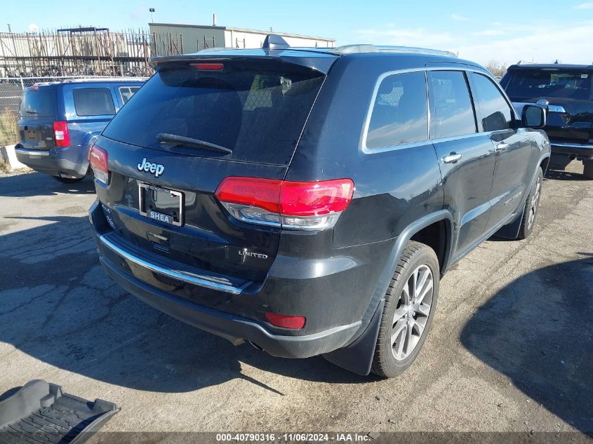 2018 Jeep Grand Cherokee Limited VIN: 1C4RJFBG0JC261355 Lot: 40790316