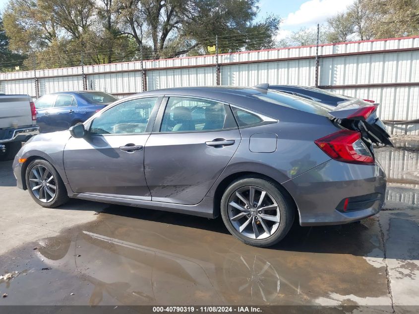 2019 Honda Civic Ex VIN: 19XFC1F30KE017321 Lot: 40790319