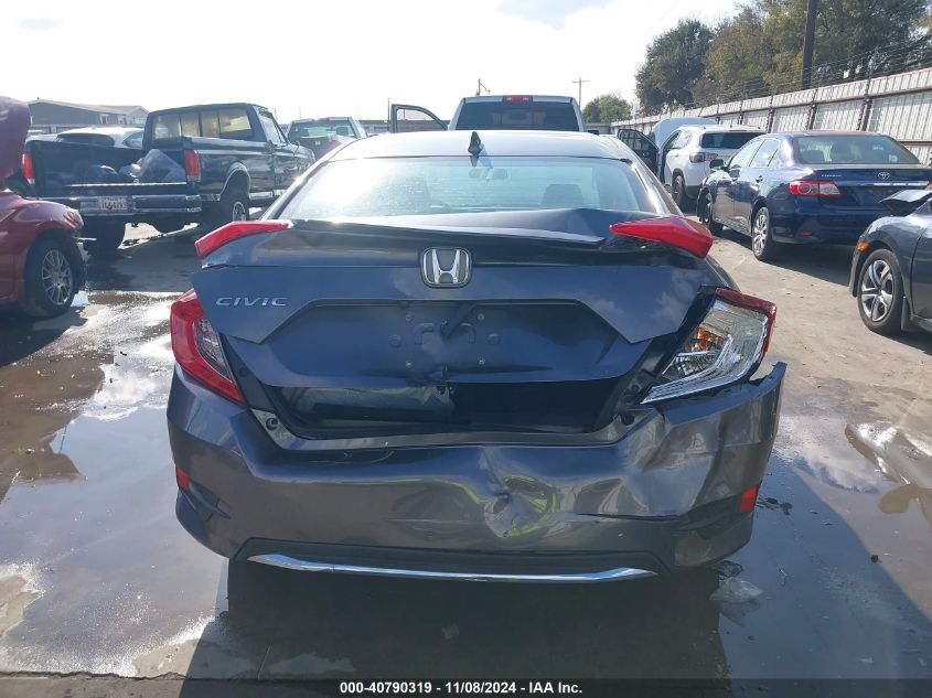 2019 Honda Civic Ex VIN: 19XFC1F30KE017321 Lot: 40790319