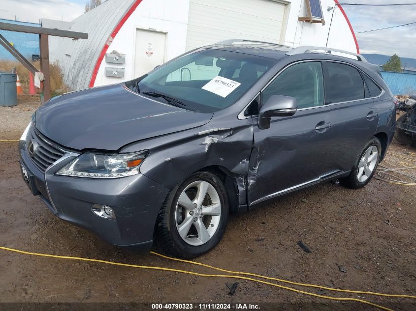 VIN 2T2BK1BA5FC272536 2015 LEXUS RX 350 no.2