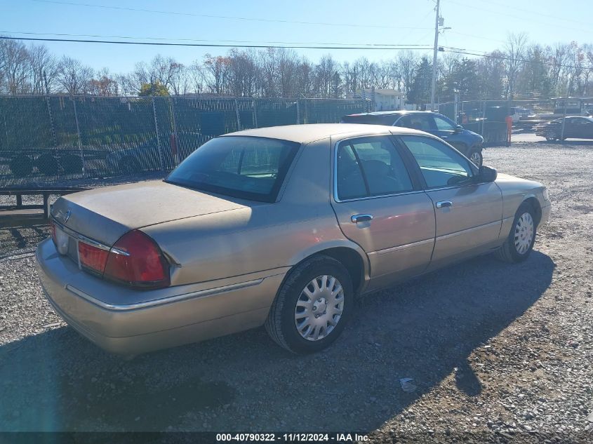 2000 Mercury Grand Marquis Ls VIN: 2MEFM75W7YX673576 Lot: 40790322