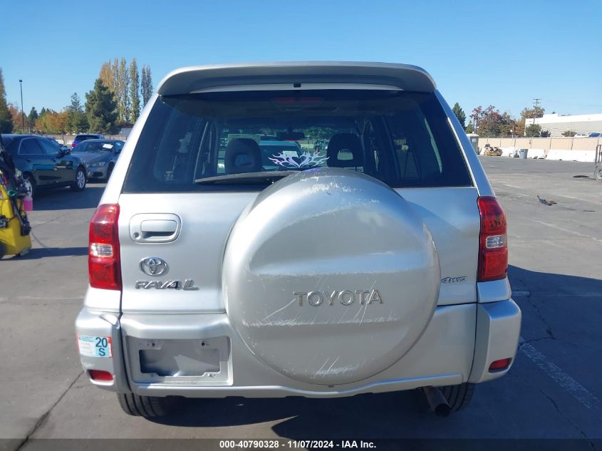 2004 Toyota Rav4 VIN: JTEHD20VX46020981 Lot: 40790328