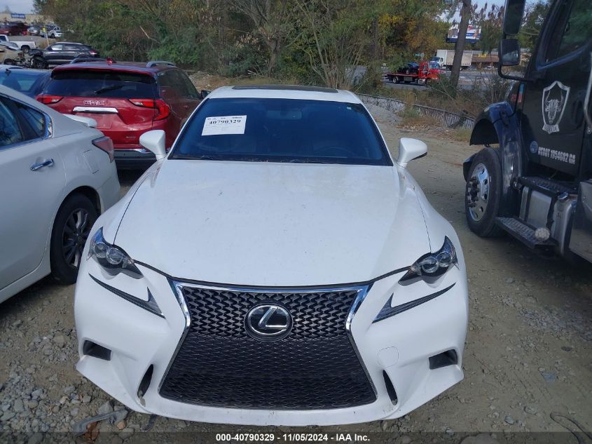 2014 Lexus Is 350 VIN: JTHBE1D20E5003596 Lot: 40790329