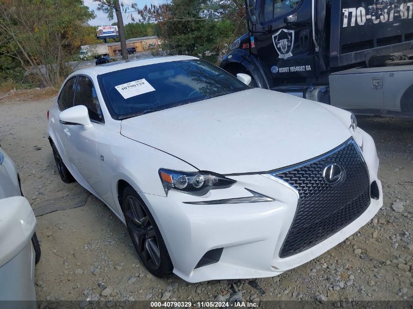 2014 Lexus Is 350 VIN: JTHBE1D20E5003596 Lot: 40790329