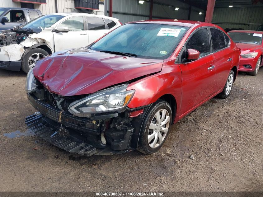 2016 Nissan Sentra Fe+ S/S/Sl/Sr/Sv VIN: 3N1AB7AP6GL666508 Lot: 40790337