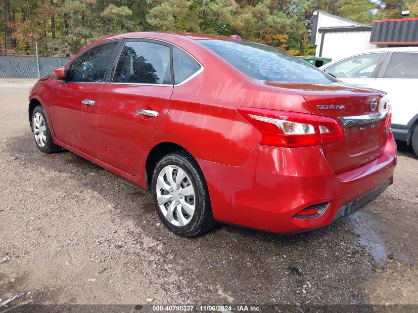 2016 Nissan Sentra Fe+ S/S/Sl/Sr/Sv VIN: 3N1AB7AP6GL666508 Lot: 40790337