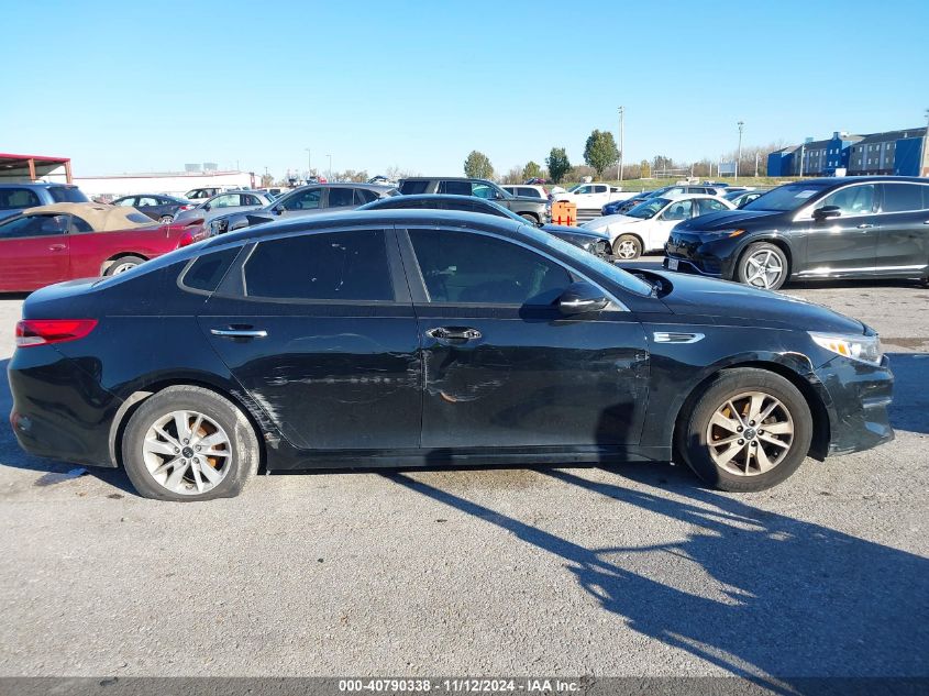 2016 Kia Optima Lx VIN: 5XXGT4L36GG094493 Lot: 40790338