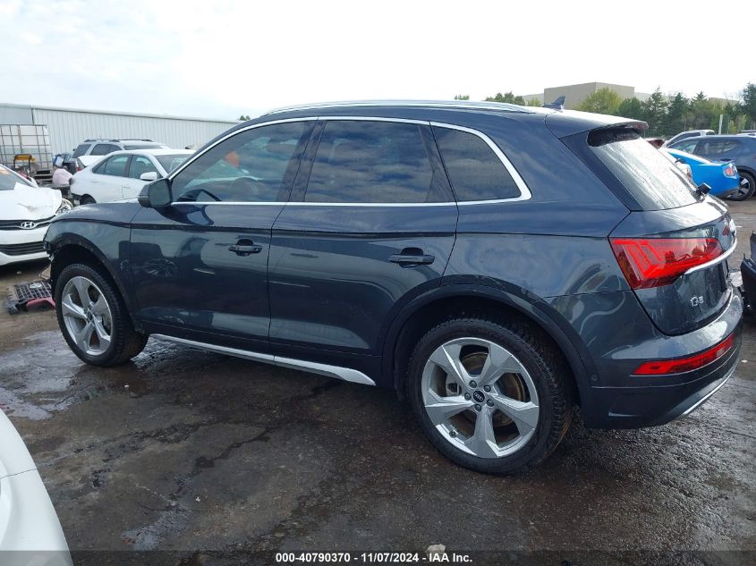 2021 Audi Q5 Prestige 45 Tfsi Quattro S Tronic VIN: WA1CAAFY8M2054325 Lot: 40790370