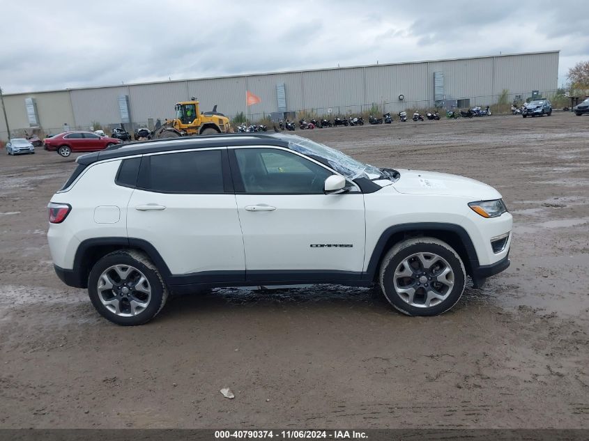 2019 Jeep Compass Limited 4X4 VIN: 3C4NJDCB2KT690816 Lot: 40790374