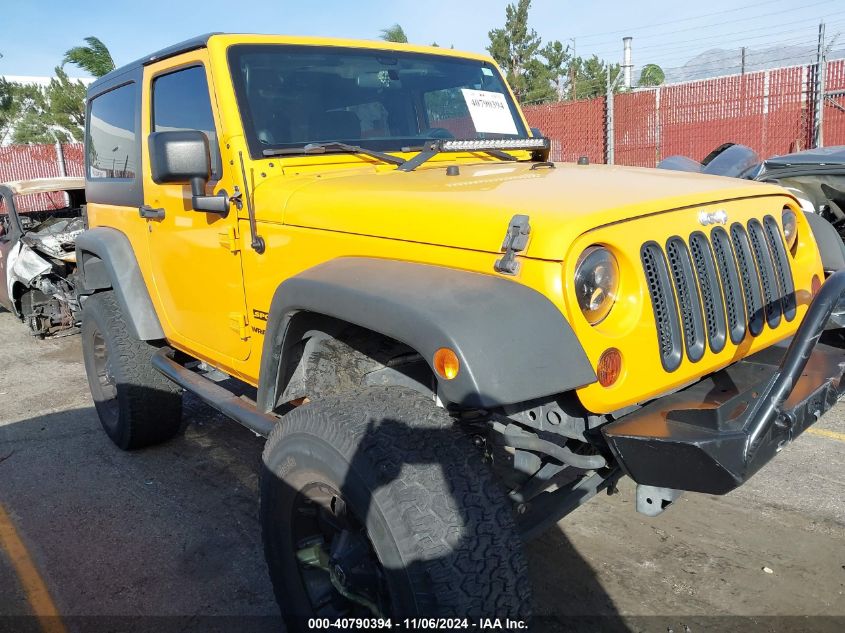 VIN 1C4AJWAG0DL546303 2013 JEEP WRANGLER no.1