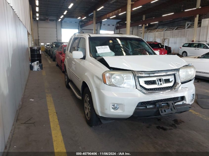 2011 Honda Pilot Touring VIN: 5FNYF3H92BB008661 Lot: 40790406