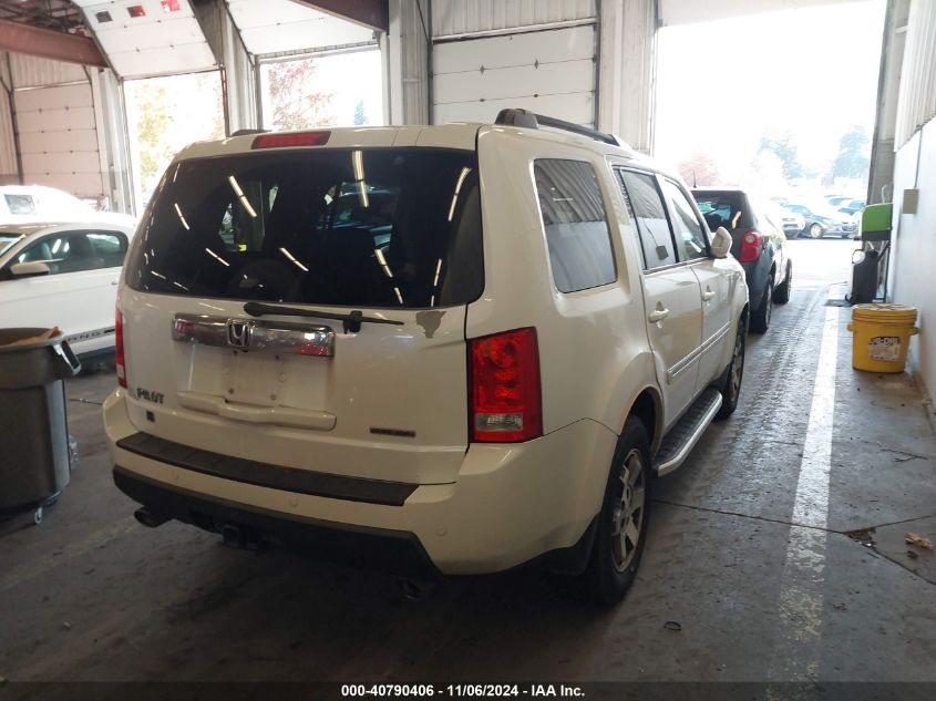 2011 Honda Pilot Touring VIN: 5FNYF3H92BB008661 Lot: 40790406