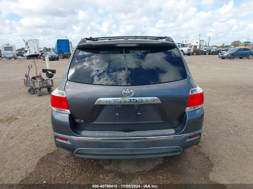 2012 Toyota Highlander Se VIN: 5TDZA3EH9CS020138 Lot: 40790410