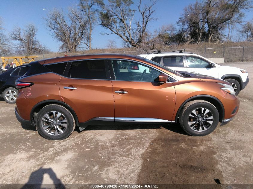 2015 Nissan Murano S VIN: 5N1AZ2MH0FN257771 Lot: 40790420