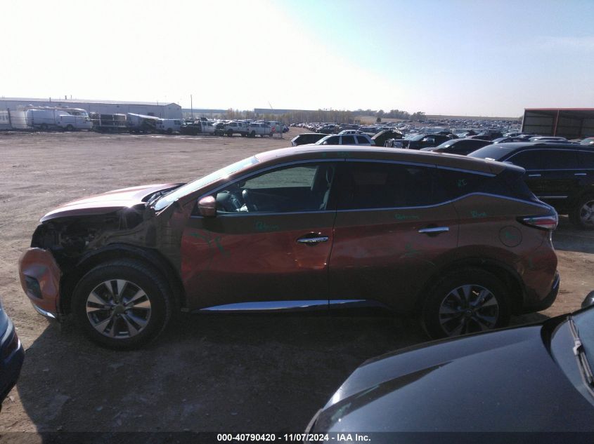 2015 Nissan Murano S VIN: 5N1AZ2MH0FN257771 Lot: 40790420