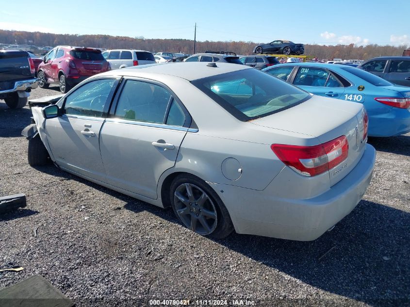 2007 Lincoln Mkz VIN: 3LNHM26T07R616999 Lot: 40790421